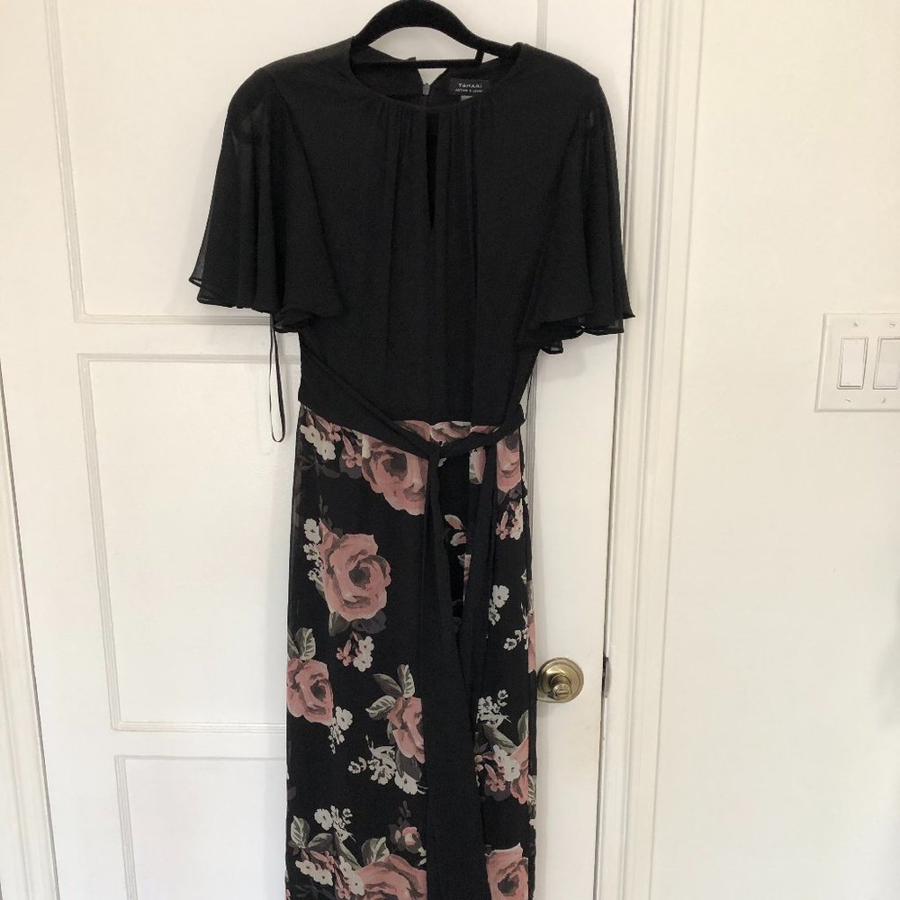Tahari Floral Jumpsuit